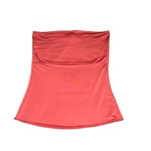 Twobirds Solid Bandeau Coral Size Large